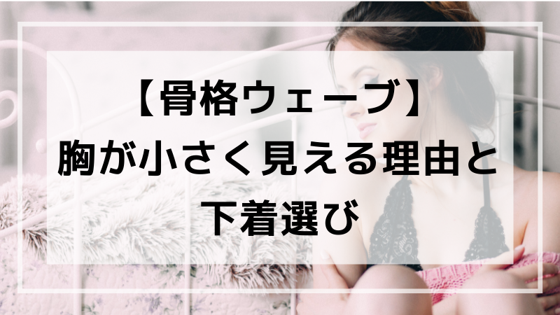 骨格診断ウェーブ 貧乳に見えるってほんと 調べてみました ことろぐライフ